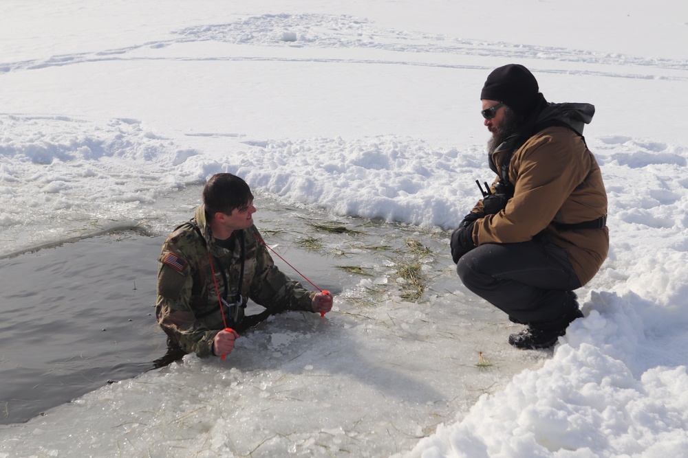 CWOC class 22-03 students jump in for cold-water immersion training