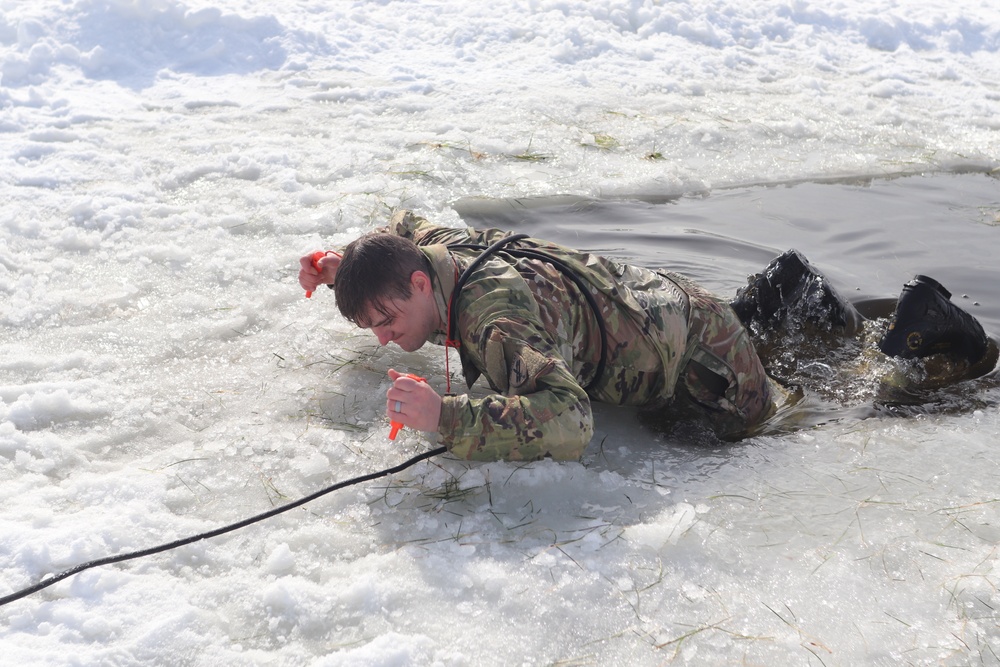 CWOC class 22-03 students jump in for cold-water immersion training