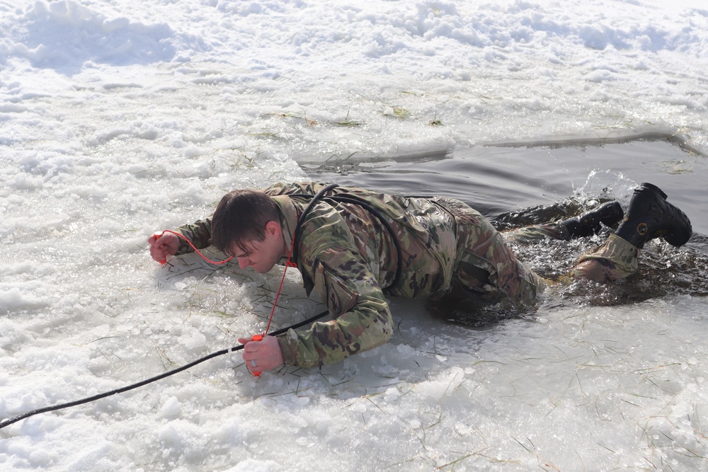 CWOC class 22-03 students jump in for cold-water immersion training