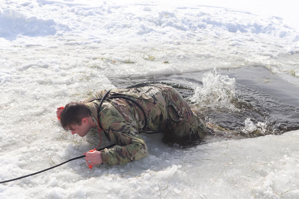 CWOC class 22-03 students jump in for cold-water immersion training