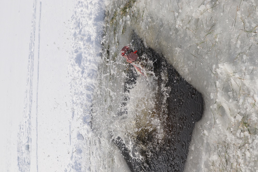 CWOC class 22-03 students jump in for cold-water immersion training