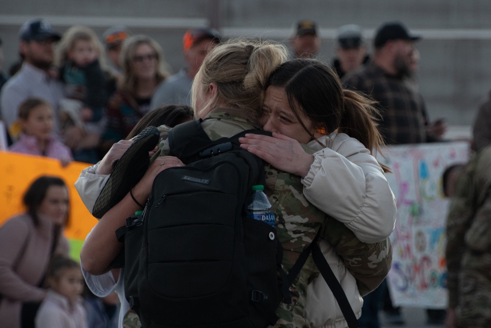 Welcome Home: High Rollers return from deployment