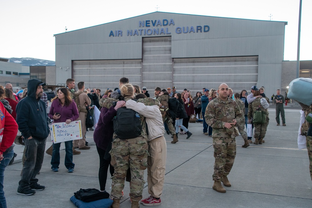 Welcome Home: High Rollers return from deployment