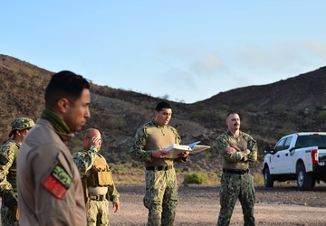 Small Arms Qualifications and Frocking Ceremony at Arta Range Complex.