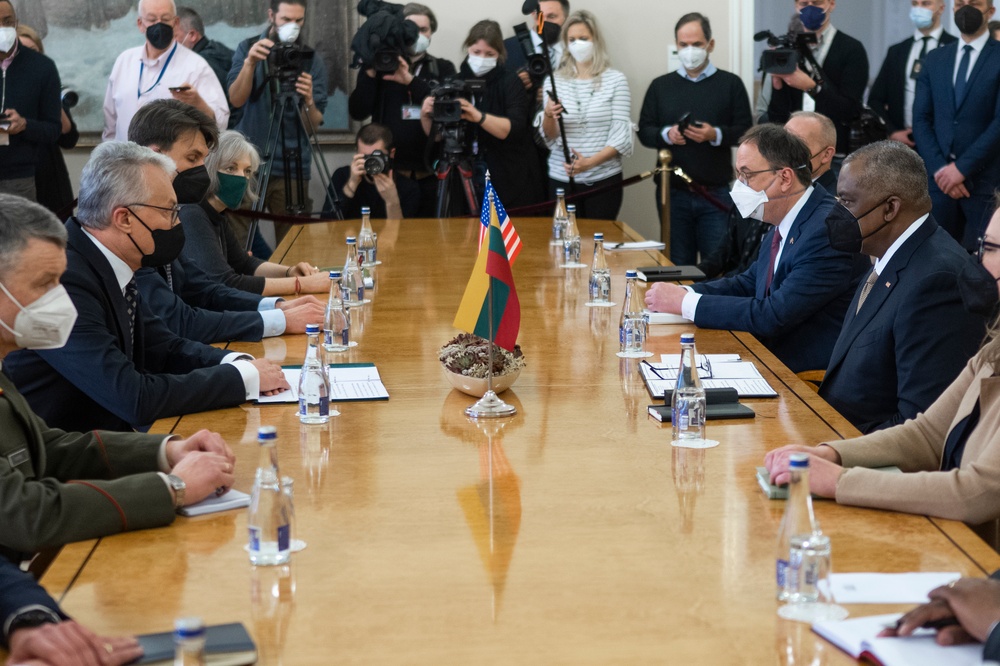 Secretary Austin Visits Lithuania