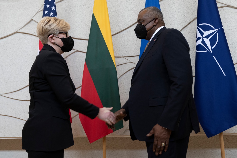 Secretary Austin Visits Lithuania