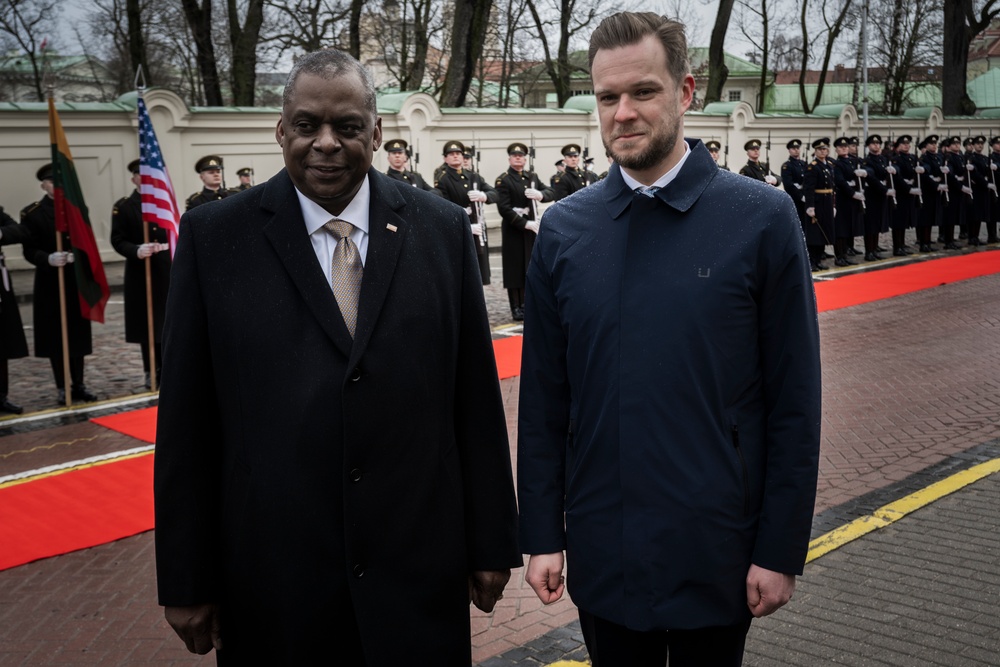 Secretary Austin Visits Lithuania