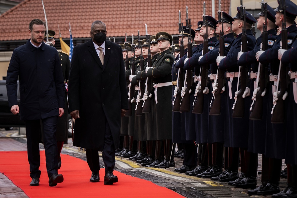 Secretary Austin Visits Lithuania