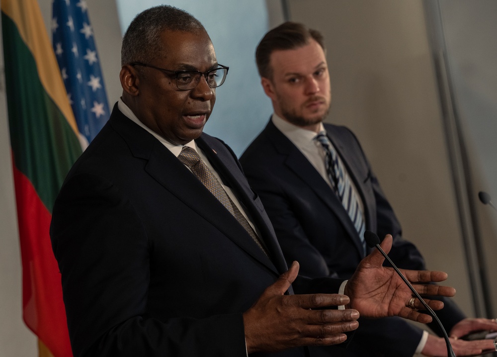 Secretary Austin Visits Lithuania