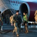 NATO support operations: Downloading cargo in Poland