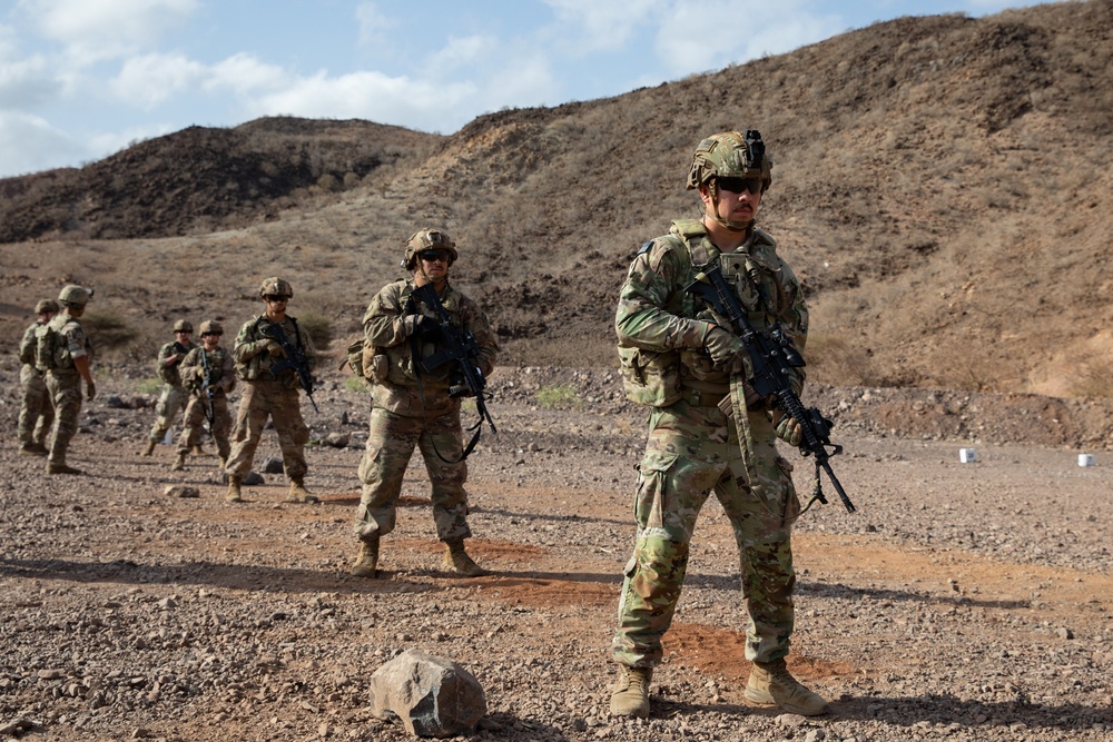 Italians, Red Dragons conduct joint reflexive-fire training exercise