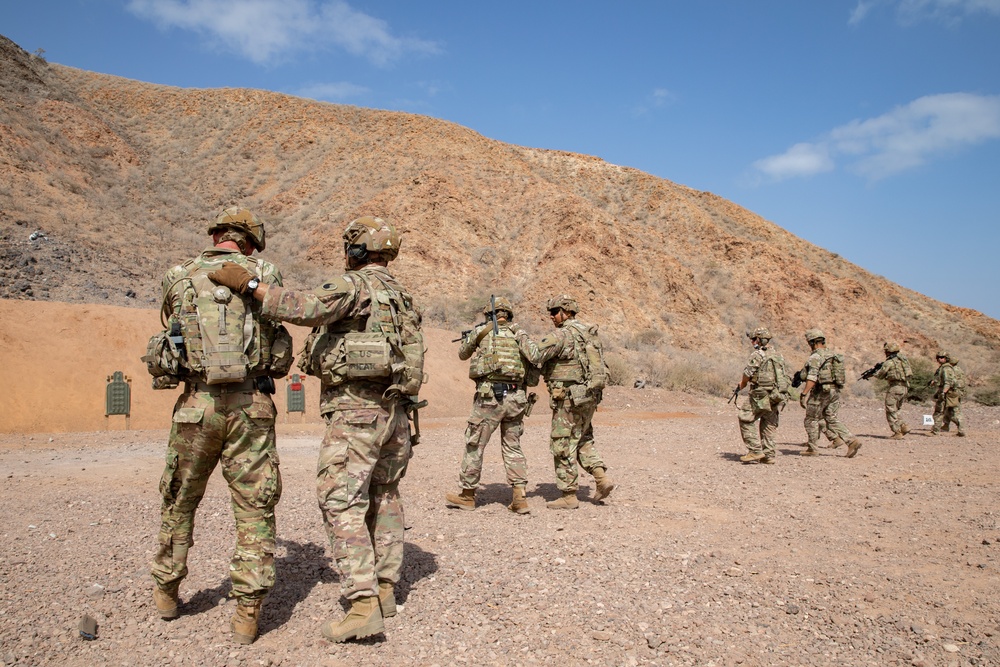 Italians, Red Dragons conduct joint reflexive-fire training exercise