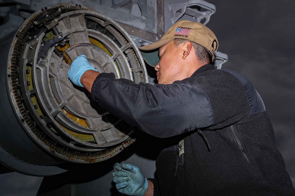 Mobile Bay conducts maintenance