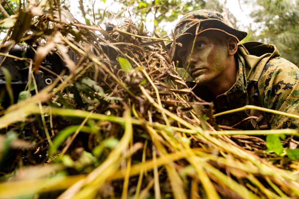 U.S. Marines conduct Jungle Warfare Exercise 22