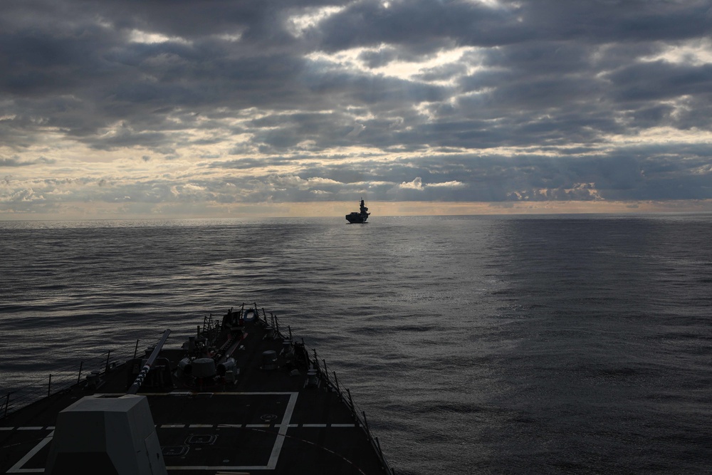 Gravely is deployed with the Harry S. Truman Carrier Strike Group on a scheduled deployment in the U.S. Sixth Fleet area of operations.