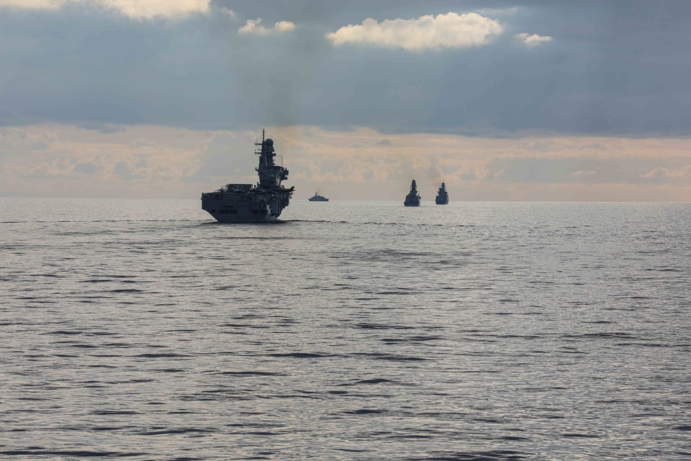 Gravely is deployed with the Harry S. Truman Carrier Strike Group on a scheduled deployment in the U.S. Sixth Fleet area of operations.