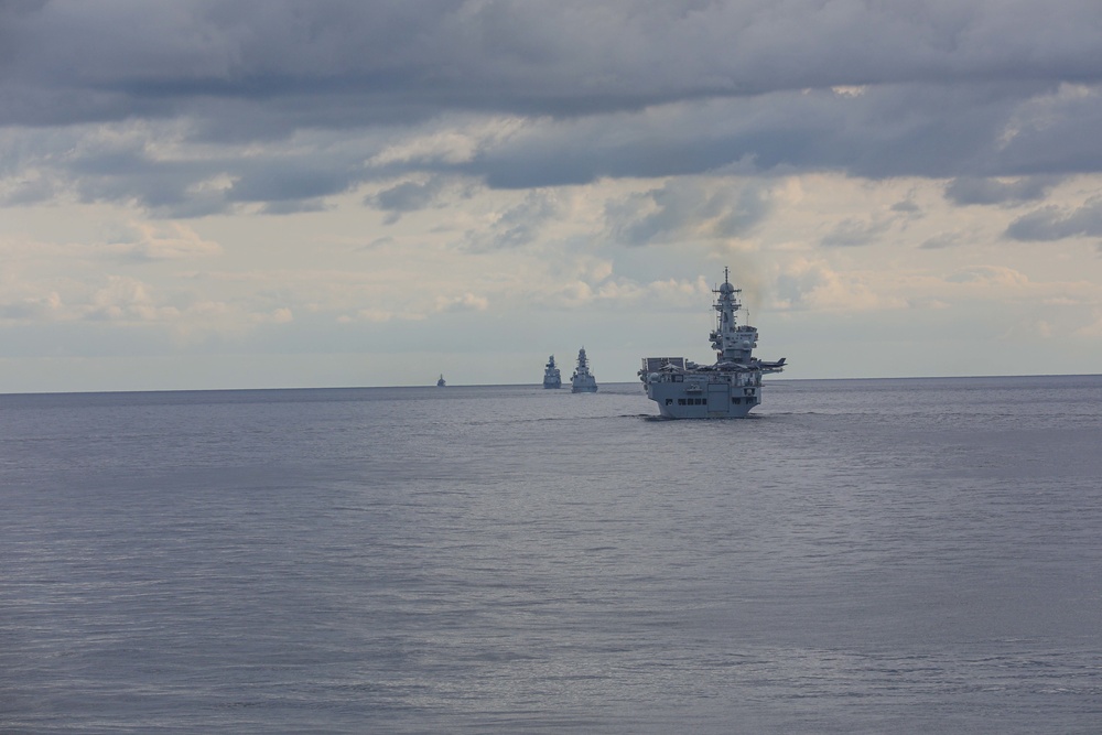 Gravely is deployed with the Harry S. Truman Carrier Strike Group on a scheduled deployment in the U.S. Sixth Fleet area of operations.