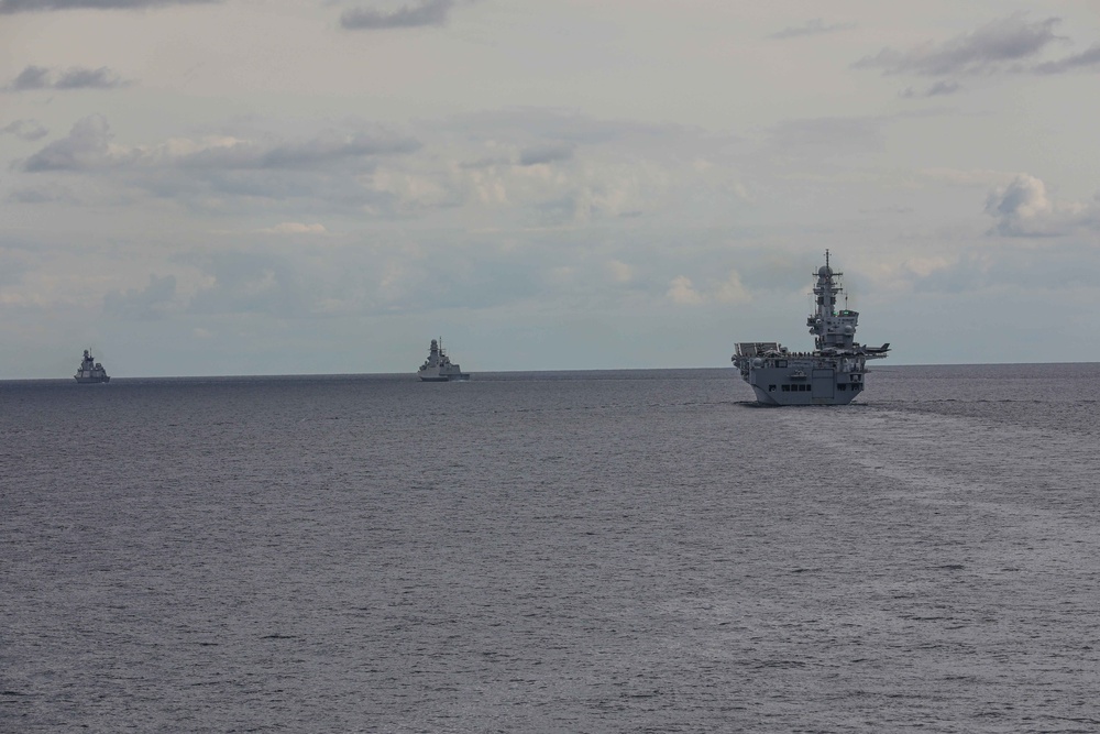Gravely is deployed with the Harry S. Truman Carrier Strike Group on a scheduled deployment in the U.S. Sixth Fleet area of operations.