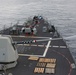 Gravely is deployed with the Harry S. Truman Carrier Strike Group on a scheduled deployment in the U.S. Sixth Fleet area of operations.