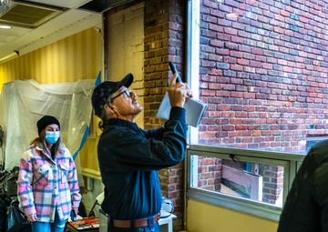 FEMA Conducts PA Inspection of Damage at Temple