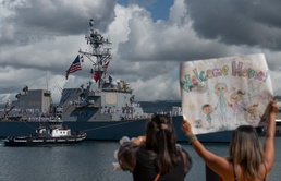 USS Chafee Returns to Pearl Harbor