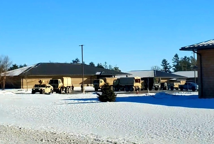 February training operations at Fort McCoy