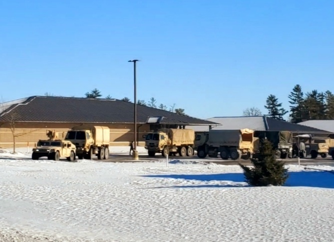 February training operations at Fort McCoy