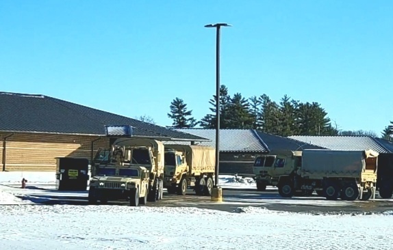 February training operations at Fort McCoy