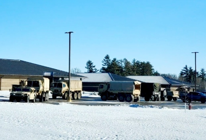 February training operations at Fort McCoy