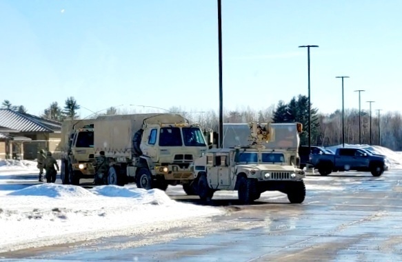 February training operations at Fort McCoy