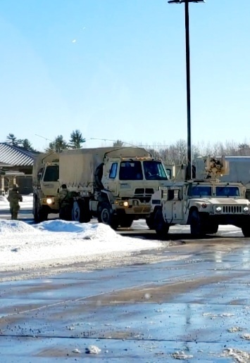 February training operations at Fort McCoy