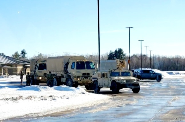 February training operations at Fort McCoy