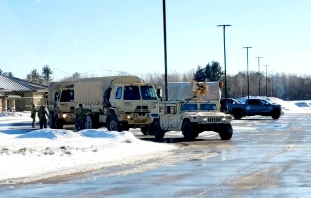 February training operations at Fort McCoy