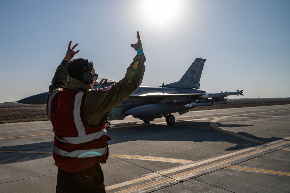 480th EFS operations at the 86th Air Base Romania