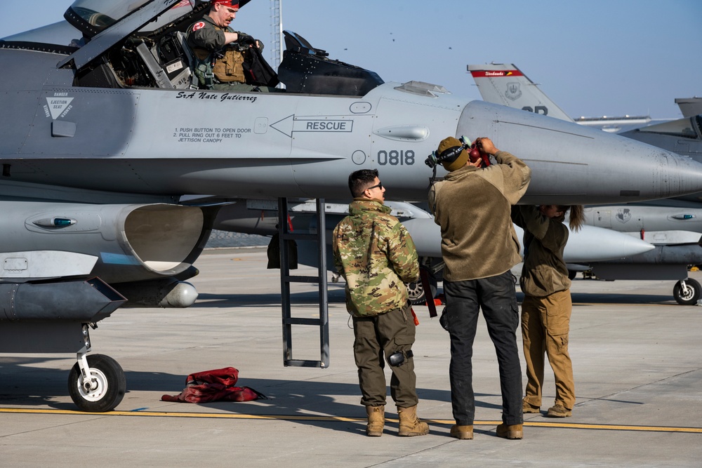 480th EFS operations at the 86th Air Base Romania