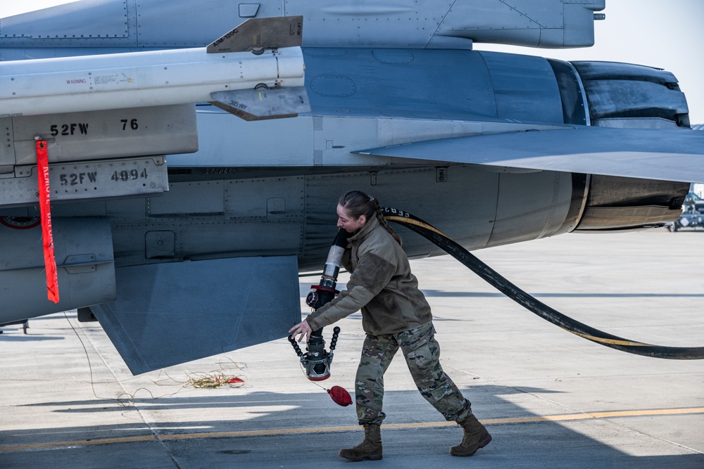 480th EFS operations at the 86th Air Base Romania