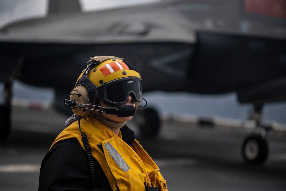 USS America conducts Flight Operations.