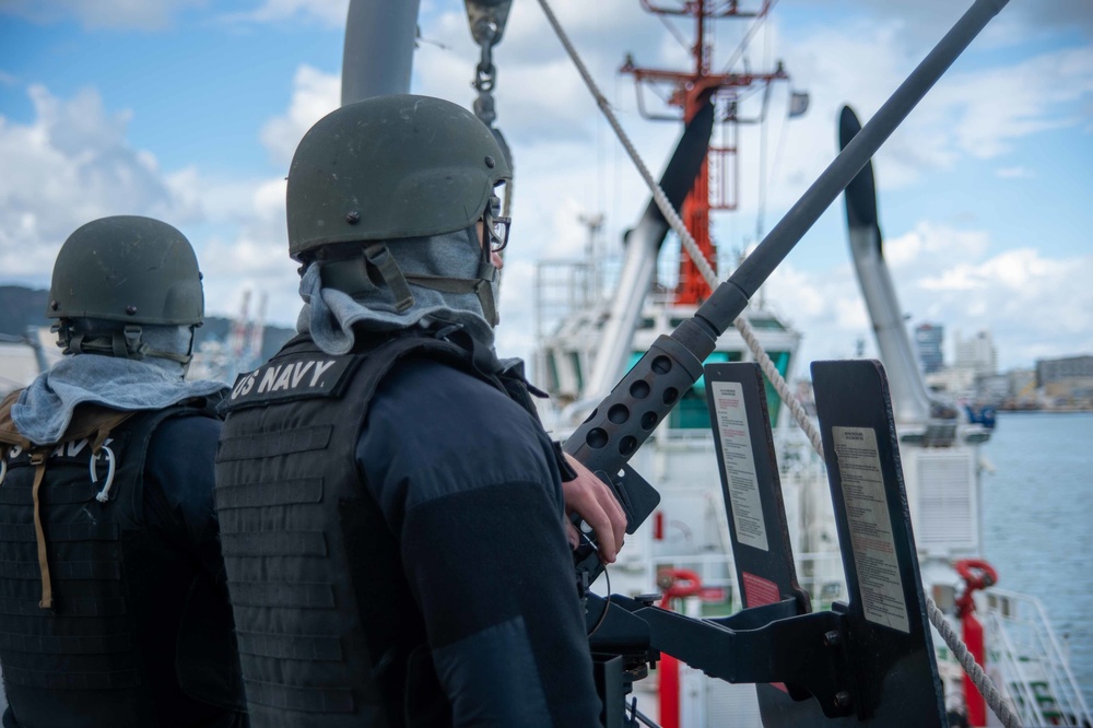 Jason Dunham is part of the Harry S. Truman Carrier Strike Group on a scheduled deployment in the U.S. Sixth Fleet area of operations.