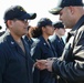 USS Ross Sailors receive awards