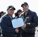 USS Ross Sailors receive awards