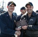 USS Ross Sailors receive awards