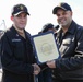 USS Ross Sailors receive awards