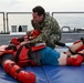 USS Ross Sailors complete Oleoresin Capsicum training