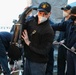 USS Ross leaves port in Rota, Spain