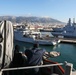 USS Ross enters port in Toulon, France