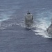 JMSDF Towada and Myoko conduct a RAS with Mobile Bay