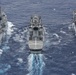 JMSDF Towada and Myoko conduct a RAS with Mobile Bay