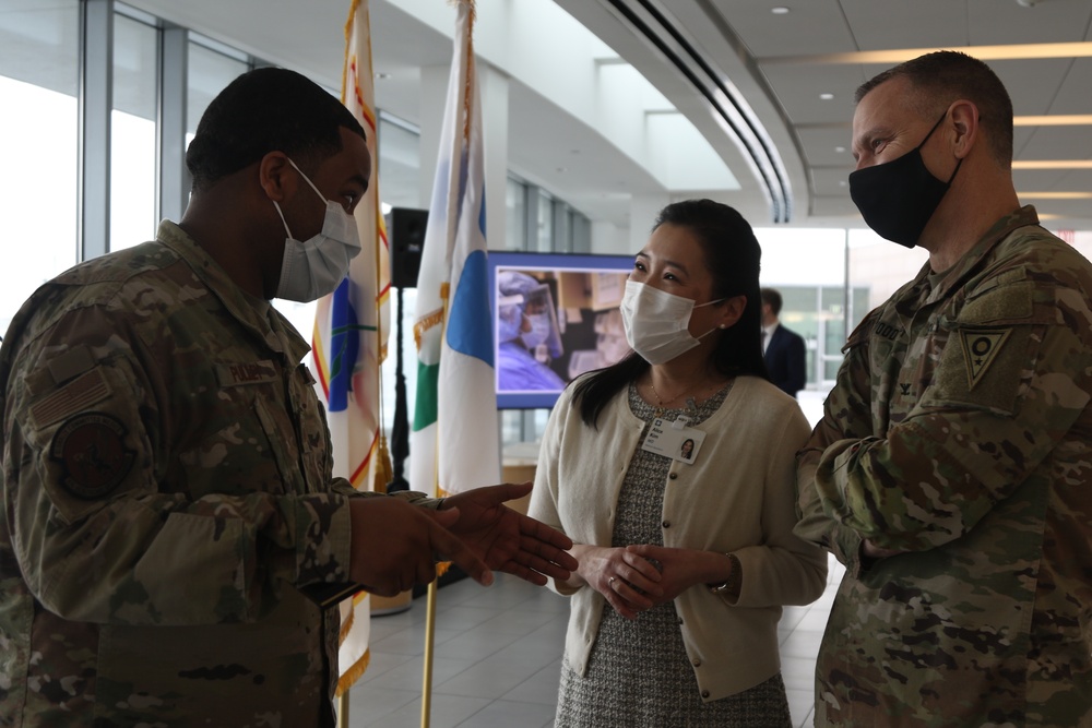 U.S Air Force Medical Team Departs Cleveland Clinic