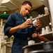 Abraham Lincoln Sailors conduct maintenance