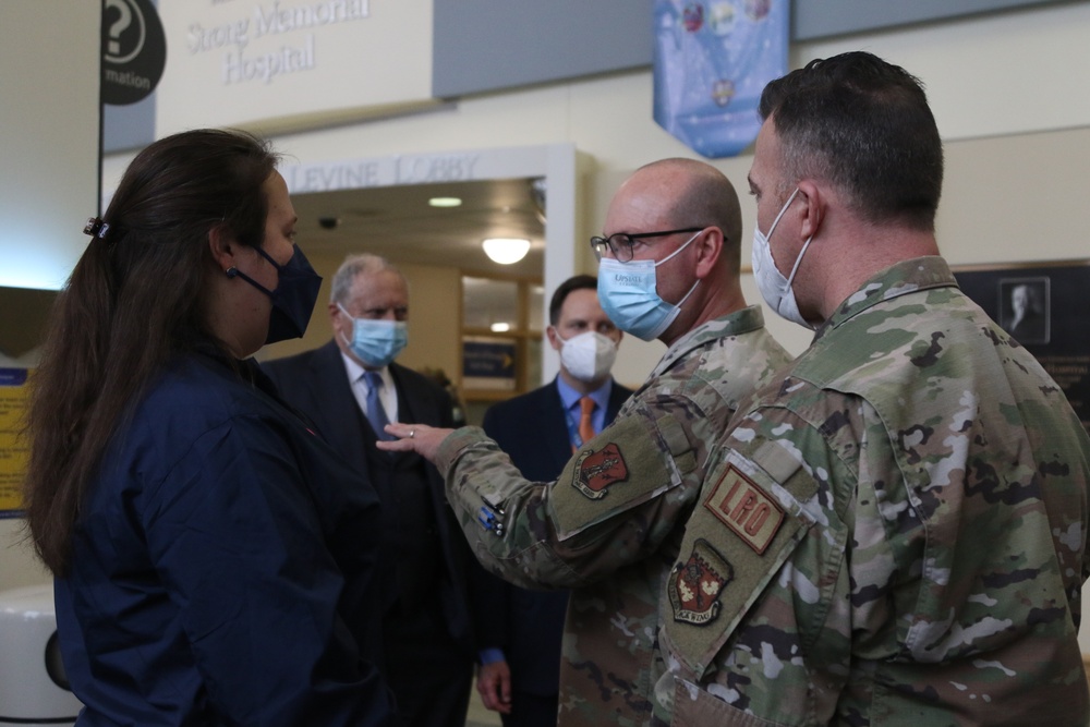 U.S Air Force Medical Team Welcomes Distinguished Guests in Rochester, New York